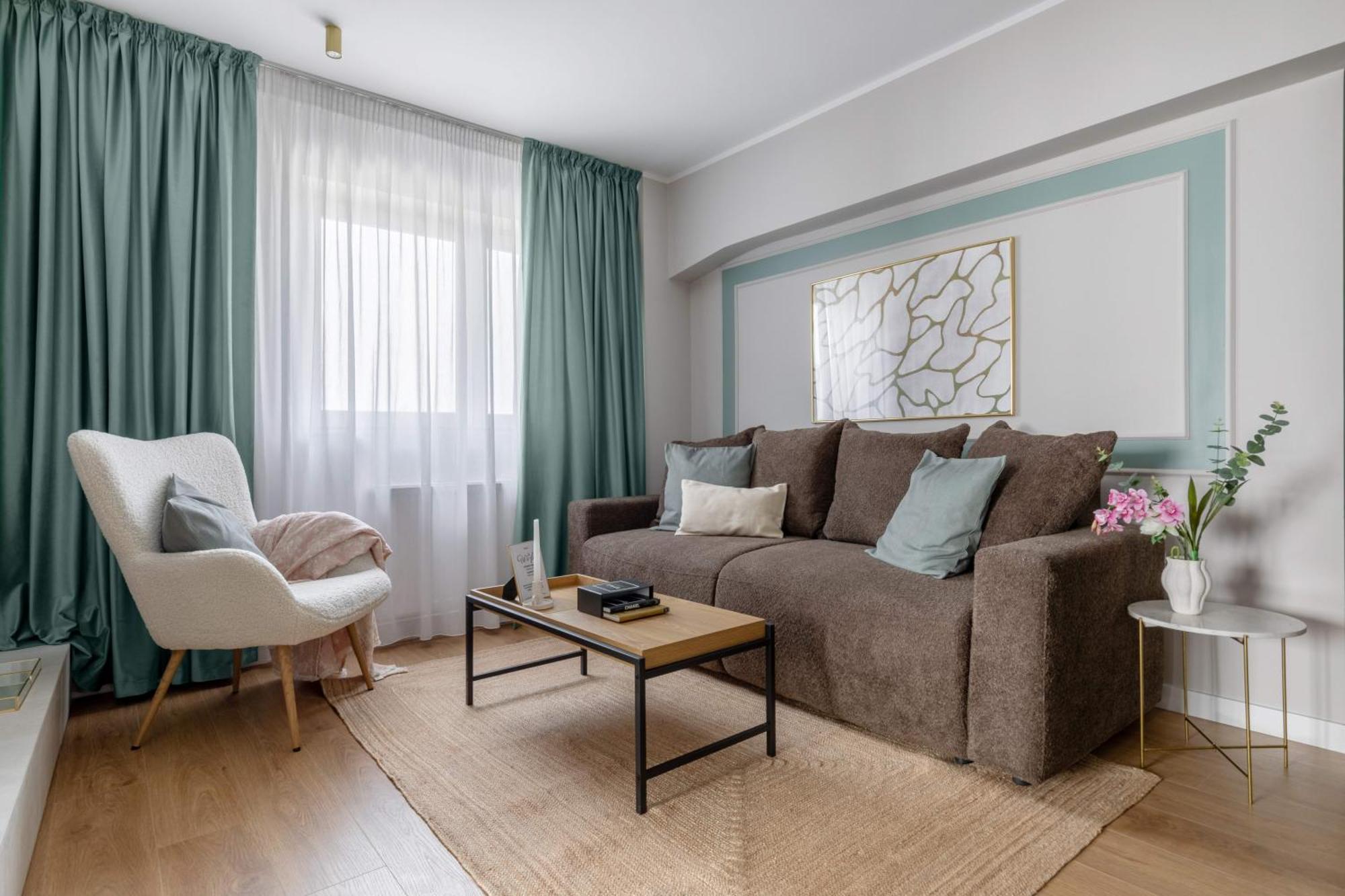 Holt - Sublime Minty Green 1Br On The Park Бухарест Экстерьер фото